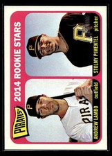 2014 Topps #143 Pirates Rookie Stars (Andrew Lambo / Stolmy Pimentel)