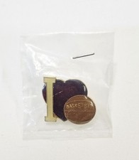 "I Love Heart Basketball" Iridescent Colors - Sports Enthusiast Lapel Pin VtG