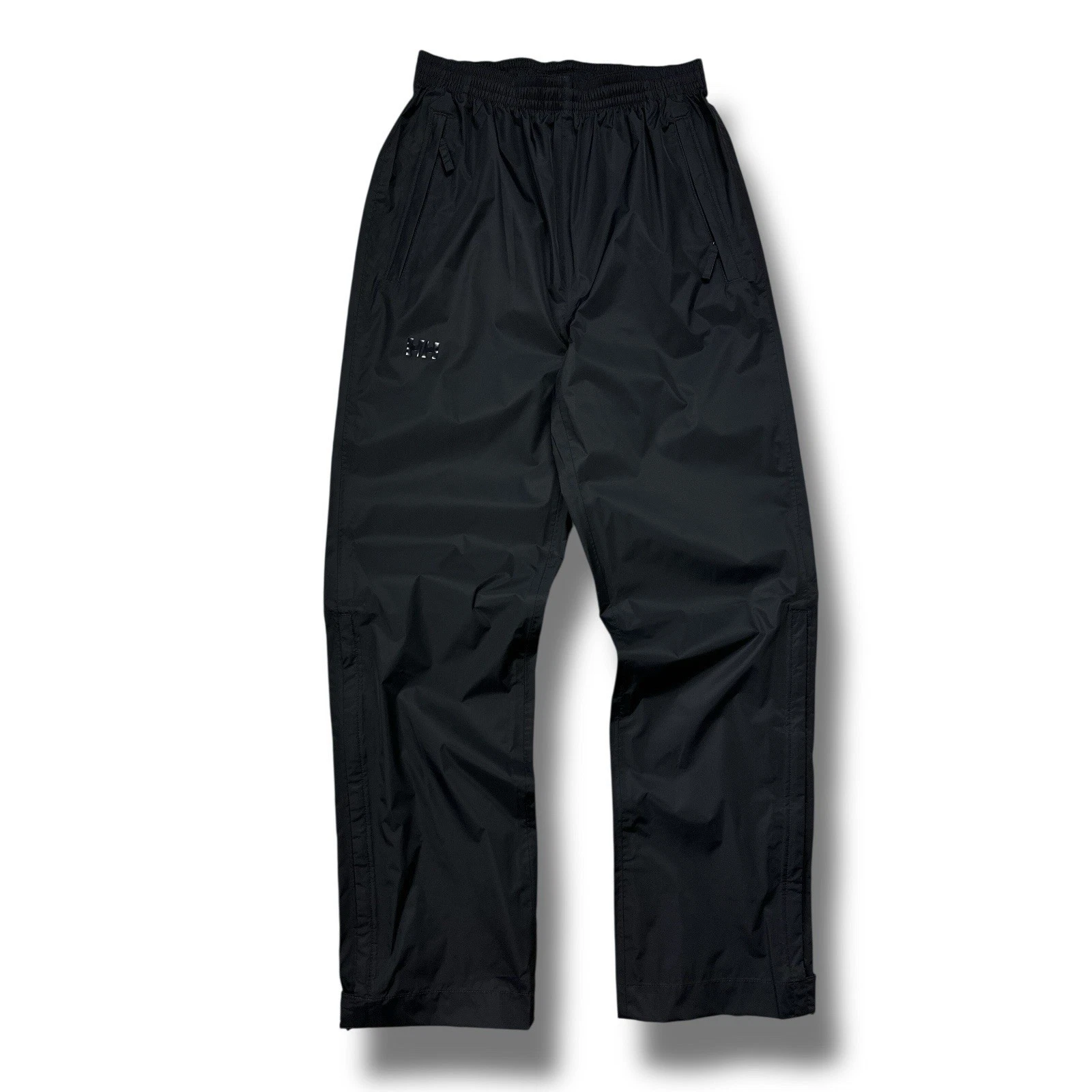 Helly Hansen Waterproof Breathable Lightweight Pants Black Mens Size S Regular