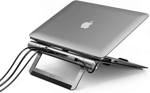 Epico Hub USB-C Multiport 8IN1 USB Type-C 5000 Mbit/s Argent 9915111900082 - Photo 4/4