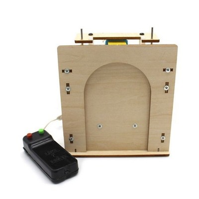 Wooden Lift Door  Self-Made House Garage Model Electric Door Kit DIY7214
