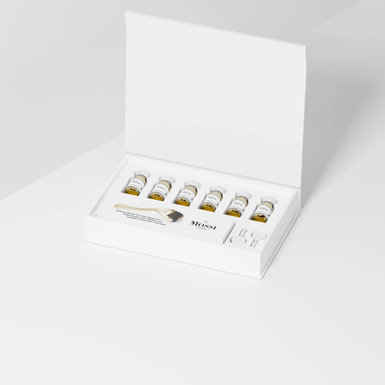 The Mossi London Dermaroller Mesotherapy Set | for Scalp & Hair Growth
Opens in a new window or tab
