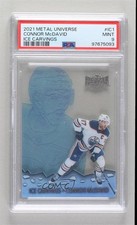 2021 Skybox Metal Universe Ice Carvings Acetate Connor McDavid PSA 9 MINT 09gn