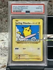 2016 Pokémon Surfing Pikachu Evolutions Secret Rare 111/108 Regular PSA 10