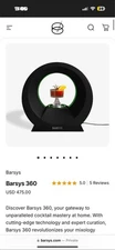 NEW Barsys 360 Smart Cocktail & Mocktail Maker Machine - App-Controlled - NIB