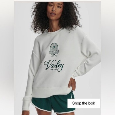 Varley Rasco Namesake Sweatshirt   Court Club  NWT