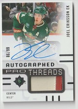 2024-25 UPPER DECK ULTIMATE AUTOGRAPHED PRO THREADS JOEL ERIKSSON EK 86/99