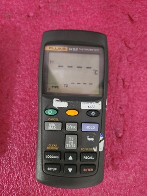 Fluke 54 II B Thermocouple Thermometer Unit #1