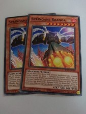 Yu Gi Oh Karten 2x Springans Branga