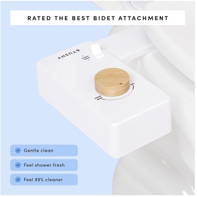#ad Adjustable Water Pressure Bidet Attachment Brushed Nickel $283.99