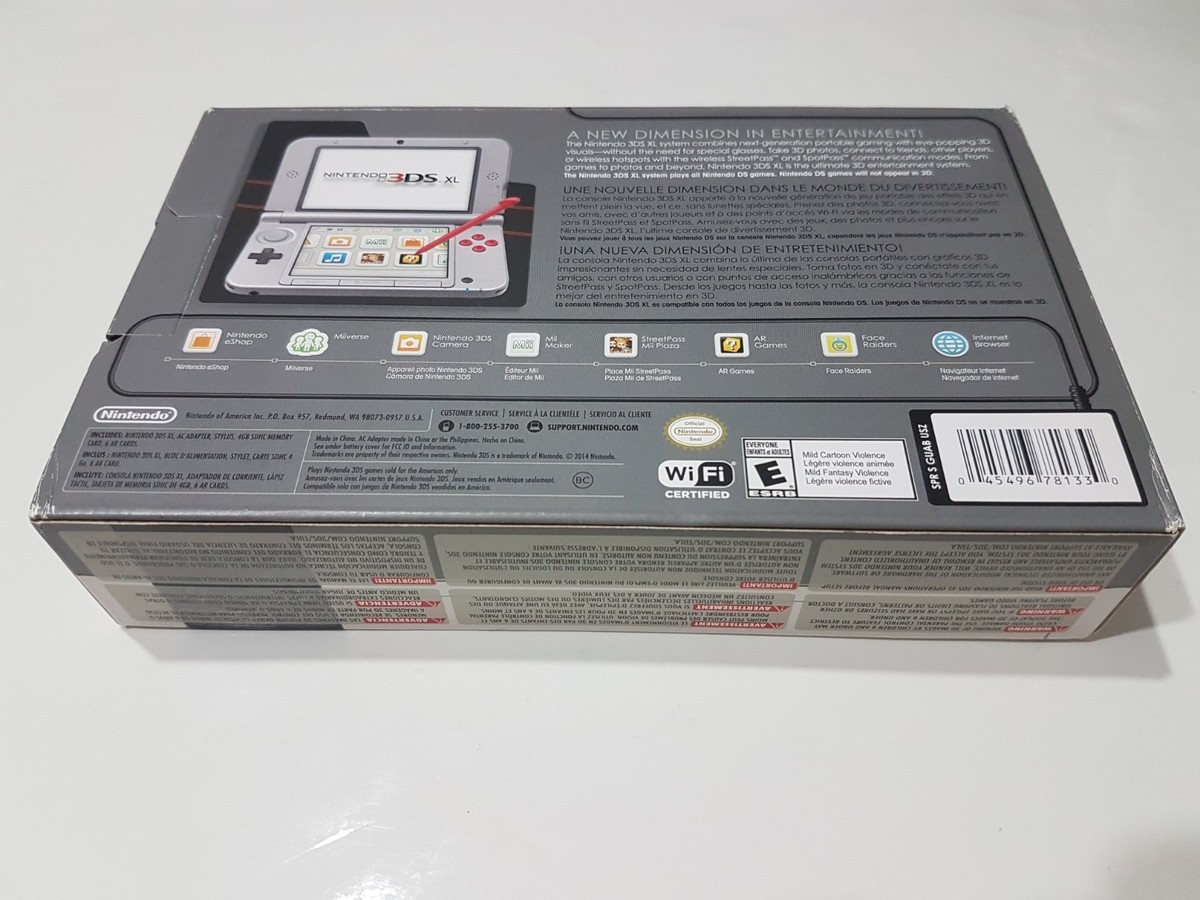 Nintendo 3DS XL: Retro NES Edition Console [2014] [Brand New