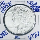 1926 SILVER PEACE DOLLAR AUTHENTIC HI GRADE U.S. MINT COIN FREE SHIPPING 6726