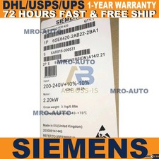 New Siemens 6SE6420-2AB22-2BA1 6SE6 420-2AB22-2BA1 US FREE TAX
