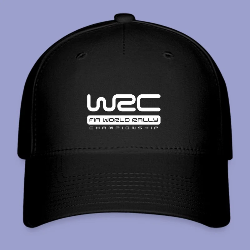 WRC Rally Black Hat Twill Hat Baseball Cap Size S/M & L/XL