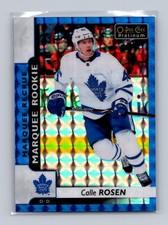 2017-18 O-Pee-Chee Platinum - Marquee Rookies Calle Rosen Royal Blue Cubes /99