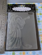 Darice Embossing Folder Angel With Instrument