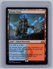 GRN: Guilds of Ravnica Steam Vents Rare #257/259