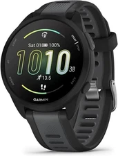 NEW Garmin Forerunner 165 GPS Running Smartwatch Black