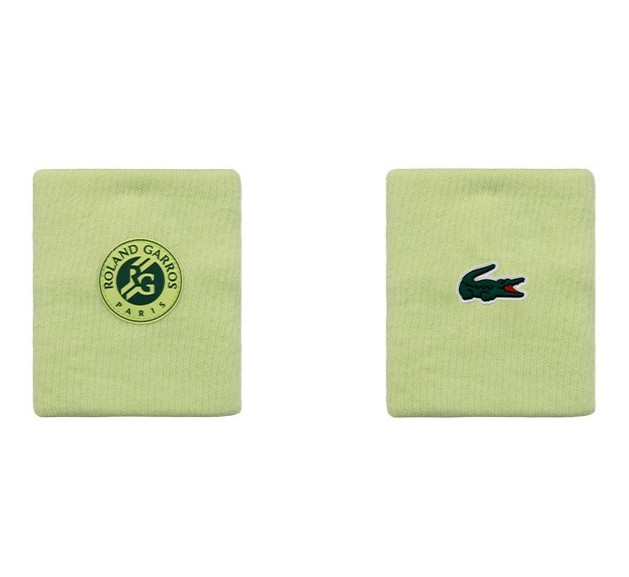 Lacoste x Roland Garros Tennis Wristband RL033556GBIC Sports Training Band 2pcs 6390₽