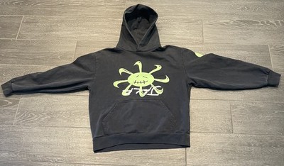 Travis Scott Cactus Jack x Nike Smiley Glow In The Dark Hoodie MEDIUM EBAY 1/1