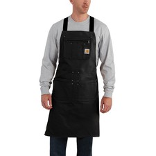 Image of Carhartt Men's Firm Duck Apron, Black, One Size
