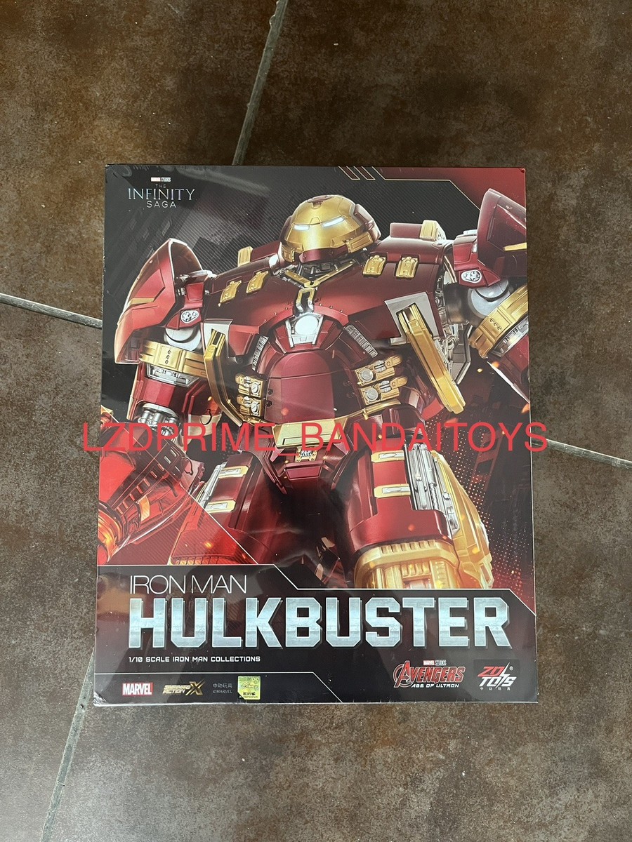 zd toys HULKBUSTER 2.0 IRON MAN MARK 44 LED avengers age of ultron
