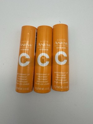 anew vitamin c antioxidant lip treatment 3-Pack of Avon Anew Vitamin C Antioxidant Lip Treatment, new/sealed