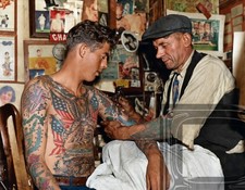 Vintage, Tattoo Art photography 11 x 14" Photo Print