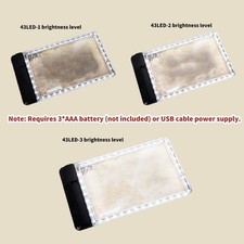 HandsFree Magnifying Glass for Senior Low Seeings Assistances for Reading