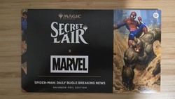 Secret Lair x Spider-Man: Daily Bugle Breaking News Rainbow Foil