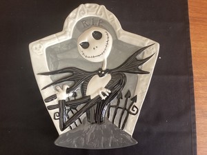 MIB Vintage Disney NIGHTMARE BEFORE CHRISTMAS JACK SKELLINGTON Serving Tray