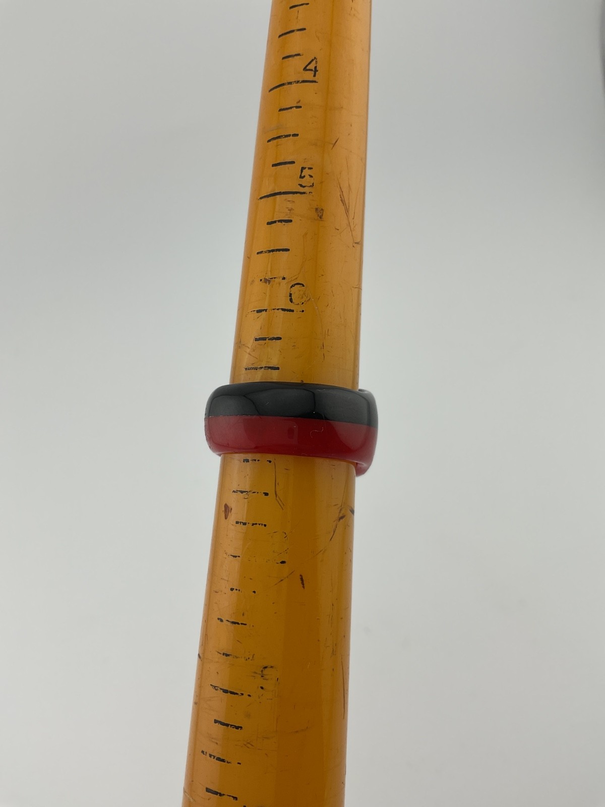 Shultz Bakelite Square Front Ring Multi Colors Si… - image 10