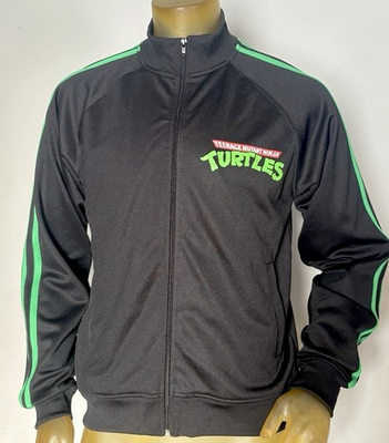 #ad Vintage 2008 Teenage Mutant Ninja Turtles TMNT Men#x27;s Track Jacket Turtle Power $79.99