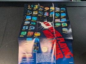 Pac-Man Nintendo NES PAL UKV Complete Box Manual Poster Dust Sleeve CIB