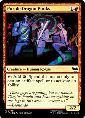 (2 Card Minimum) - MTG: Teenage Mutant Ninja Turtles - 15% off 4 or more!