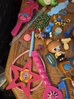 Toy Lot Junk Drawer Disney Trolls Toy Story Figures Keychains Accessories — photo 2