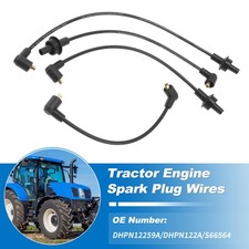 Spark Plug Wire Set For Ford For New Holland 2000 Series 3000 Series 4000 Series Spark Plug Wire Set For Ford For New Holland 2000 Series 3000 Series 4000 Series