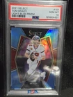 2021 Panini Select Tom Brady Premier Level Light Blue Prizm PSA 10 GEM MINT /99