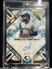 2025 Topps Diamond Icons - Orelvis Martinez ROOKIE CARD Auto /15 Blue Jays 🔥