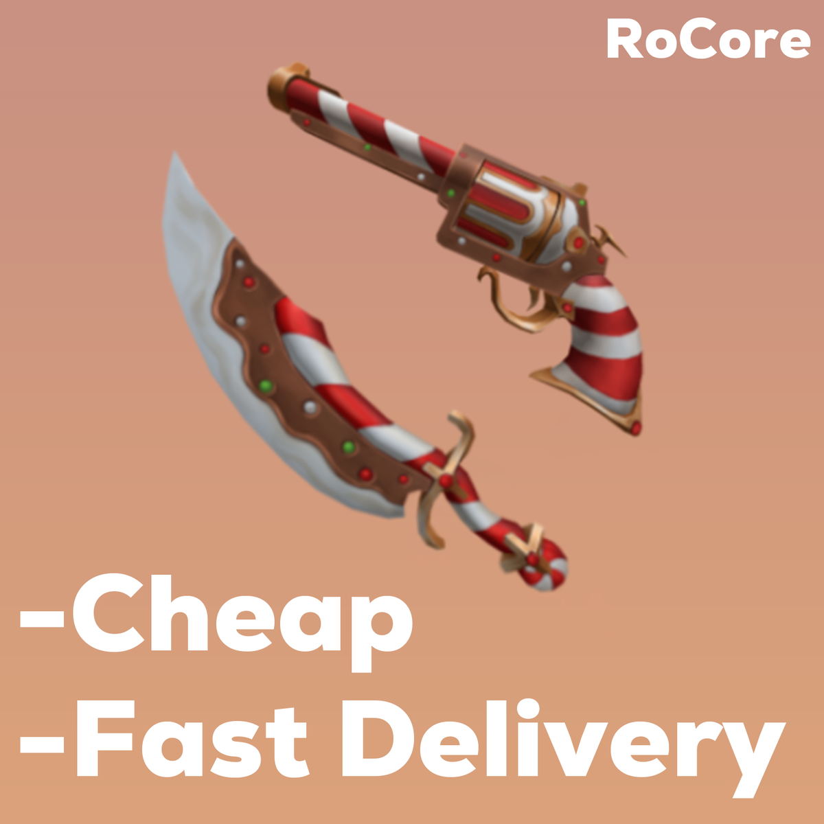 Murder Mystery 2 (MM2) Cookie Set - Cookiecane & Gingermint | eBay