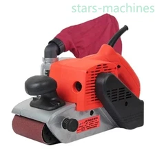 4 Inch Portable Small Sandpaper Plane Polishing Polisher Belt Machine Household