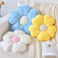 Flower Shaped Plush Pillow Soft Cushion Sofa Bed Cute Home Decor