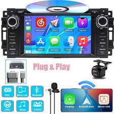 For Jeep Wrangler Unlimited 2007-2015 6.2 Car Stereo Radio Dvd Carplay Gps Navi