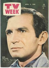 TV WEEK (Victoria) April 2 1966 BEN GAZZARA