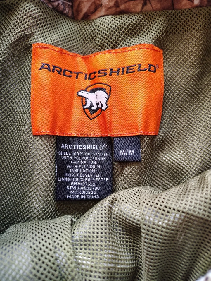 Realtree Men's Arctic Shield Heat Echo Raider Camo Hunting Pants Size( M )New - Image 3 of 4