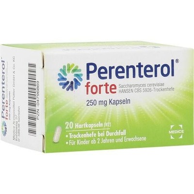 PERENTEROL forte 250 mg Kapseln 20 St. PZN 04796869