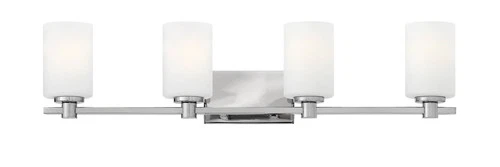 Hinkley Karlie 32" Wide Chrome 4-Light Bath Light - Picture 3 of 9