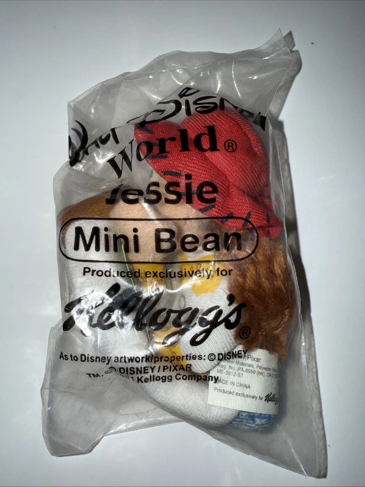 Toy Story - Jessie Mini Bean Toy Doll - 2001 Kellogg's Foto 2 de 2
