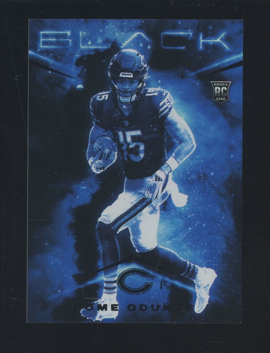 2024 Panini Black Smoke Screen #SM-ROE Rome Odunze RC Rookie BEARS