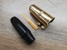 Vtg France Selmer Paris S80 SERIES C Alto Sax Mouthpiece With Ligature and Cap